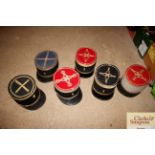 Various French Kepi Police and Army hats