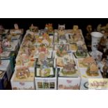 Twenty eight Lilliput Lane models, with deeds and