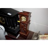 A British United Clock Co. timepiece contained in