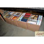 Four boxes of various books