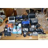 A large quantity of various digital cameras and ot