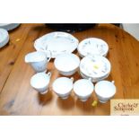 A quantity of Queen Anne teaware