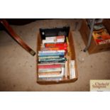 A box of miscellaneous books