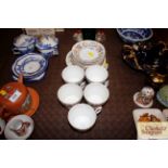 A Paragon bone china part tea set