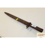 A vintage bayonet