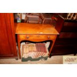 A 19th Century mahogany side table