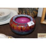 A Royal Doulton flambé glazed Sung bowl, printed s
