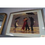 After Jack Vettriano print