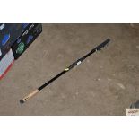 An Abu Garcia Segra telescopic fishing rod and bag