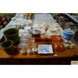 A quantity of various glass and china to include a