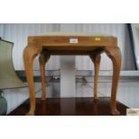 A dressing table stool