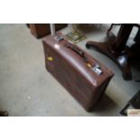 A suitcase