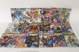 A quantity of Marvel The New Warriors comics to in