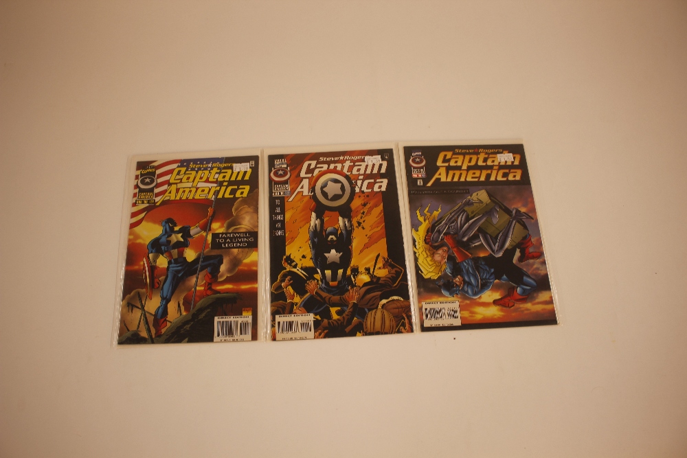 A quantity of Marvel Captain America comics to inc - Image 9 of 9
