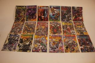 A quantity of Storm watch comics volume 0-50 exclu