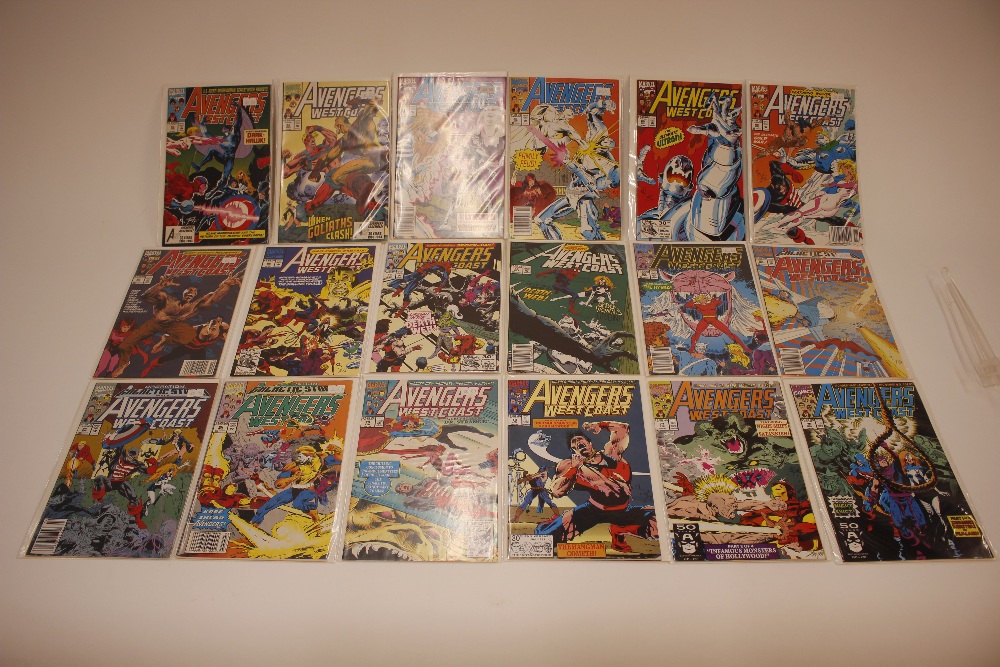 A quantity of Marvel The West Coast Avengers comics to include The West Coast Avengers a Limited Se - Image 8 of 10