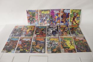 A quantity of Marvel Heroes for Hire volume 1-17