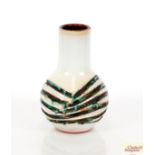 A 1960's Poole Pottery vase by Guy Sydenham, 23cm