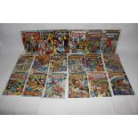 A box containing Marvel Fantastic 4 comics to incl