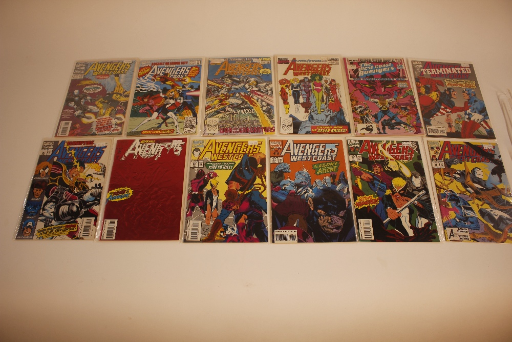 A quantity of Marvel The West Coast Avengers comics to include The West Coast Avengers a Limited Se - Image 10 of 10