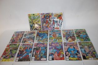 A quantity of Marvel The New Mutants comics to inc