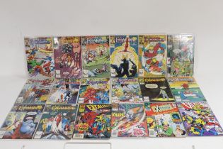 A quantity of Marvel Excalibur comics to include E