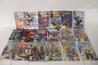 A quantity of Marvel comics to include Avengers fo