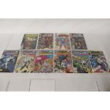 A quantity of Marvel comics to include Colossus vo
