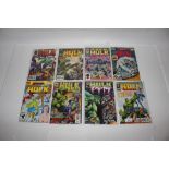 A collection of Marvel Hulk comics to include The