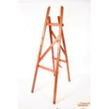 A 20th Century pine folding artists easel