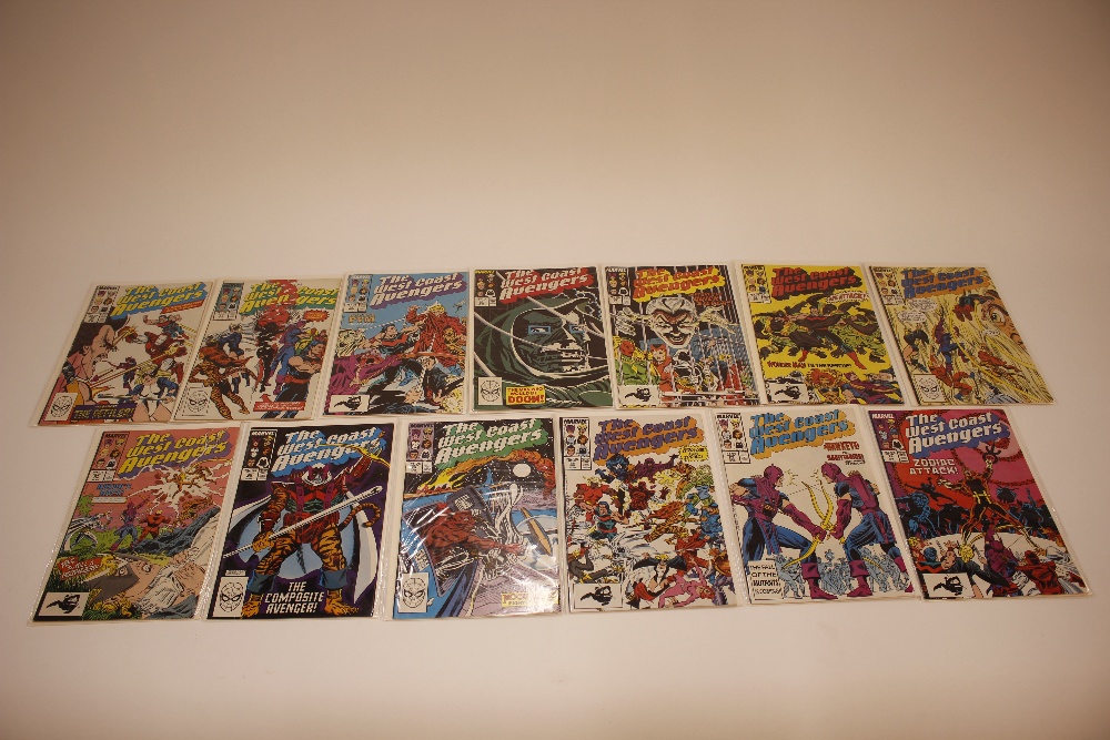 A quantity of Marvel The West Coast Avengers comics to include The West Coast Avengers a Limited Se - Image 4 of 10