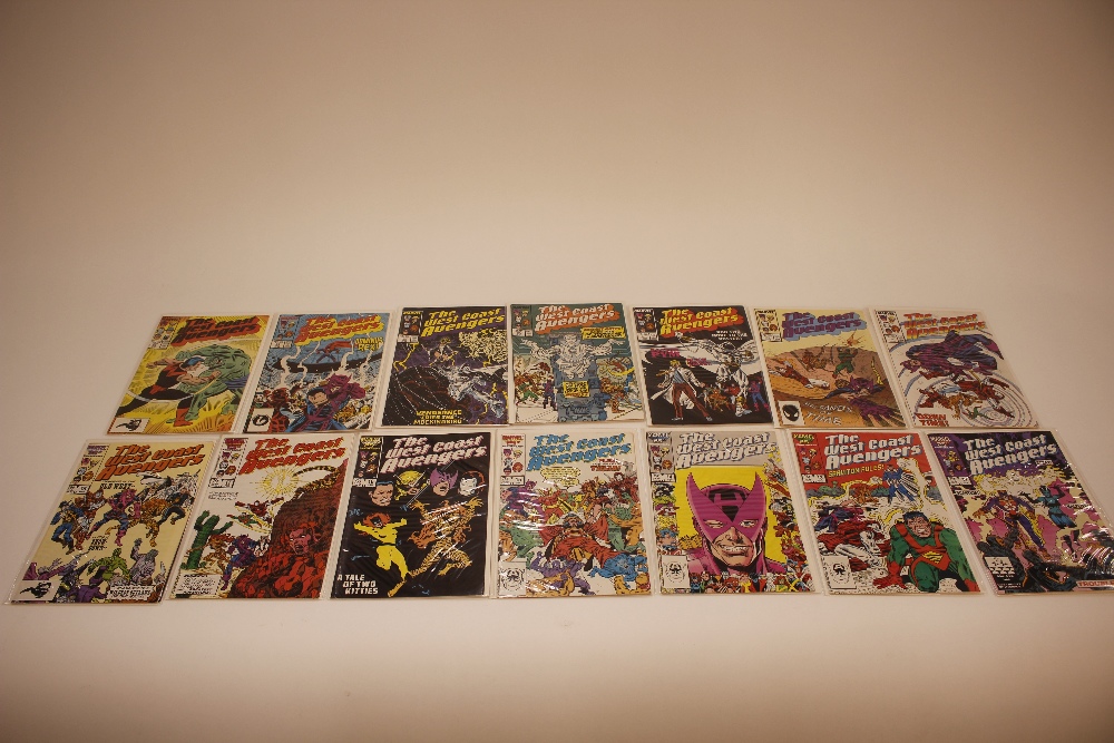 A quantity of Marvel The West Coast Avengers comics to include The West Coast Avengers a Limited Se - Image 3 of 10