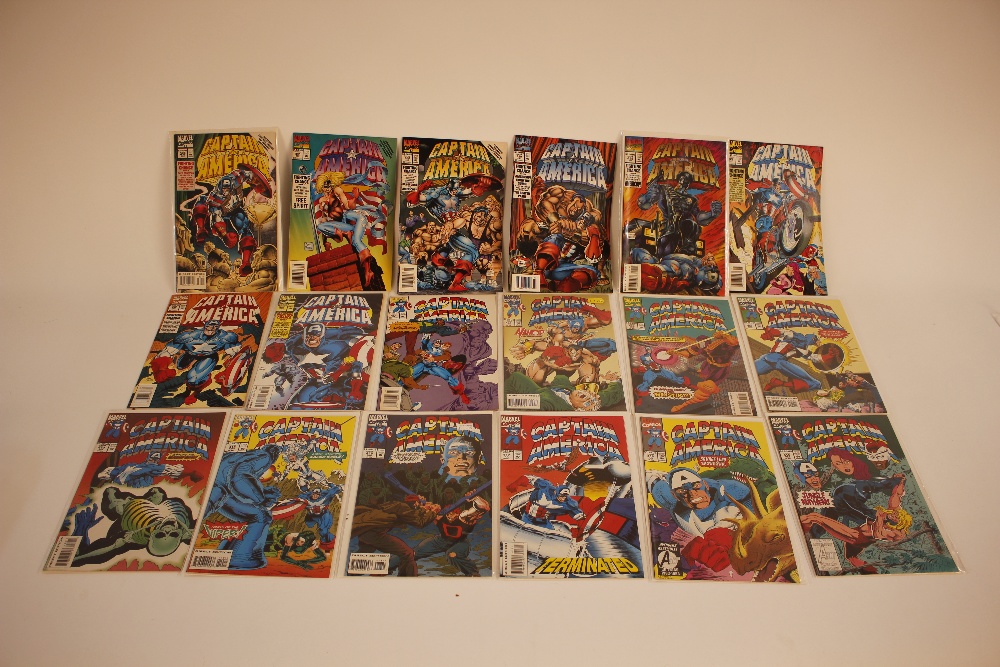 A quantity of Marvel Captain America comics to inc - Image 7 of 9