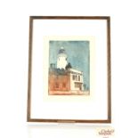 Charlotte Harvey, pencil signed print "Southwold L