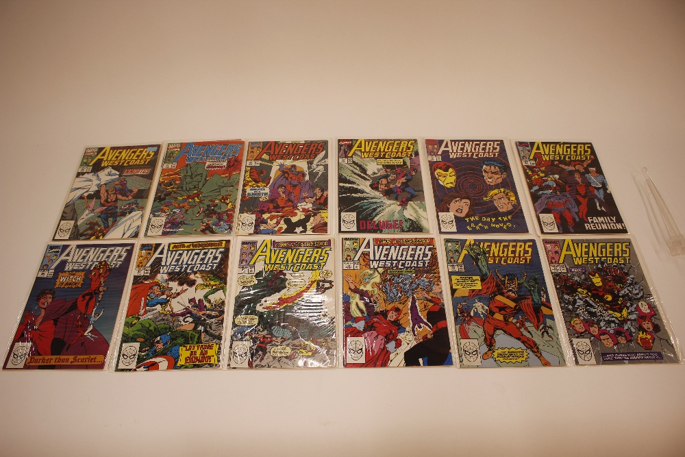 A quantity of Marvel The West Coast Avengers comics to include The West Coast Avengers a Limited Se - Image 6 of 10