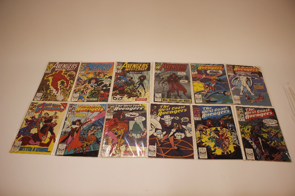 A quantity of Marvel The West Coast Avengers comics to include The West Coast Avengers a Limited Se - Image 5 of 10