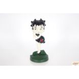 A cast iron doorstop in the manner of Betty Boop,