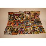 A quantity of Marvel The Micronauts comics to incl