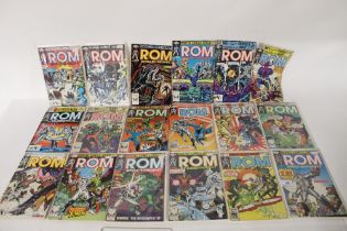 A quantity of Marvel Rom comics to include Rom vol