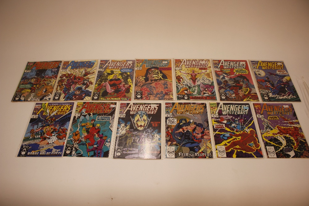 A quantity of Marvel The West Coast Avengers comics to include The West Coast Avengers a Limited Se - Image 7 of 10