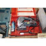 A Bosch jigsaw in fitted case