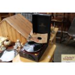 An Academy "Nippy" gramophone