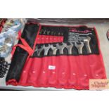 A Neilson 25 piece combination spanner set