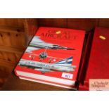 A book "The Great Aircraft of the World" and a boo