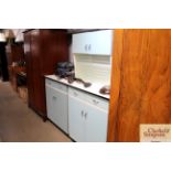 Three 1950/60's kitchen cabinets