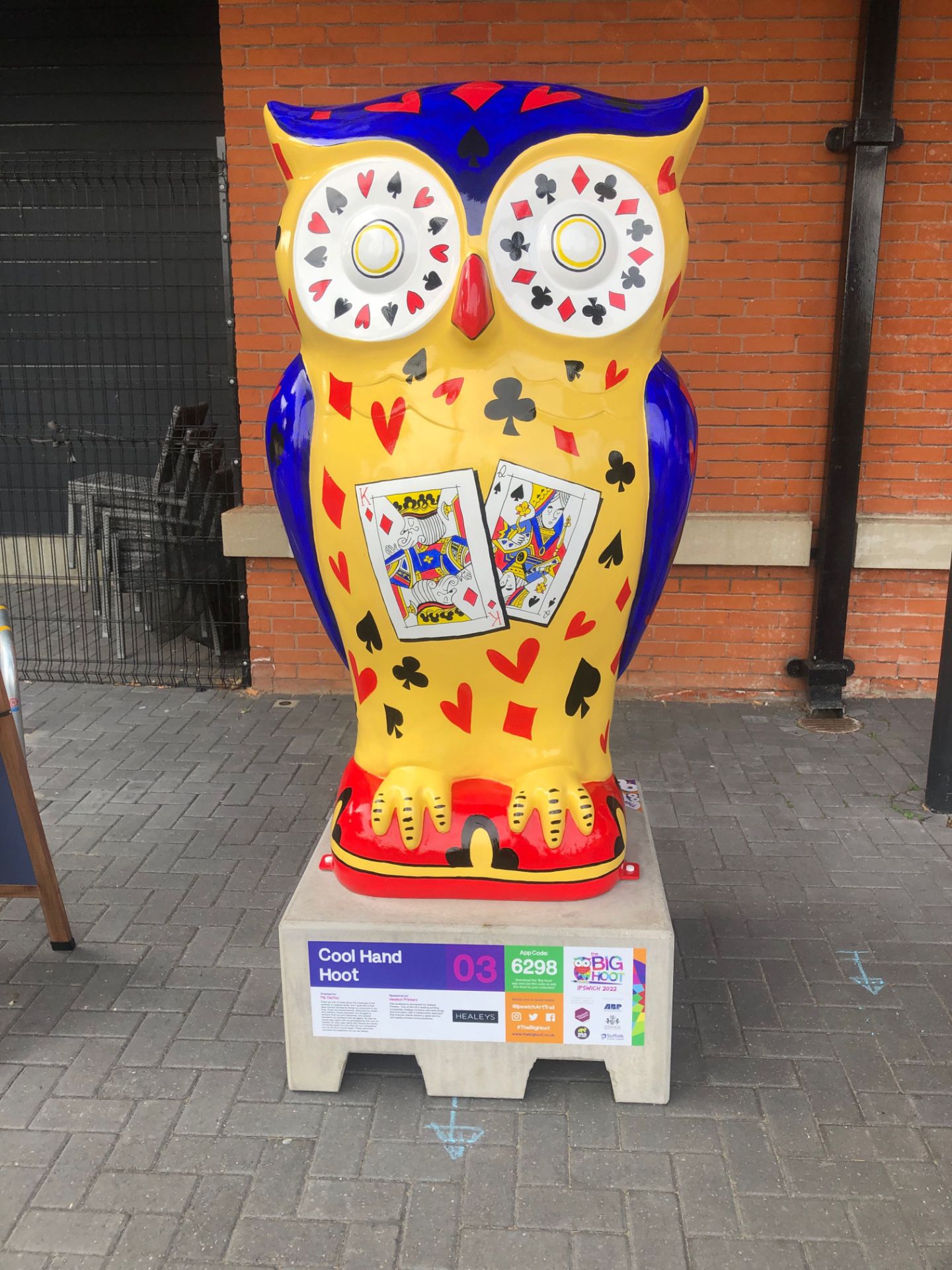 Cool Hand Hoot by Pip Claffey. Sponsored by Healeys Printers. - Image 3 of 5