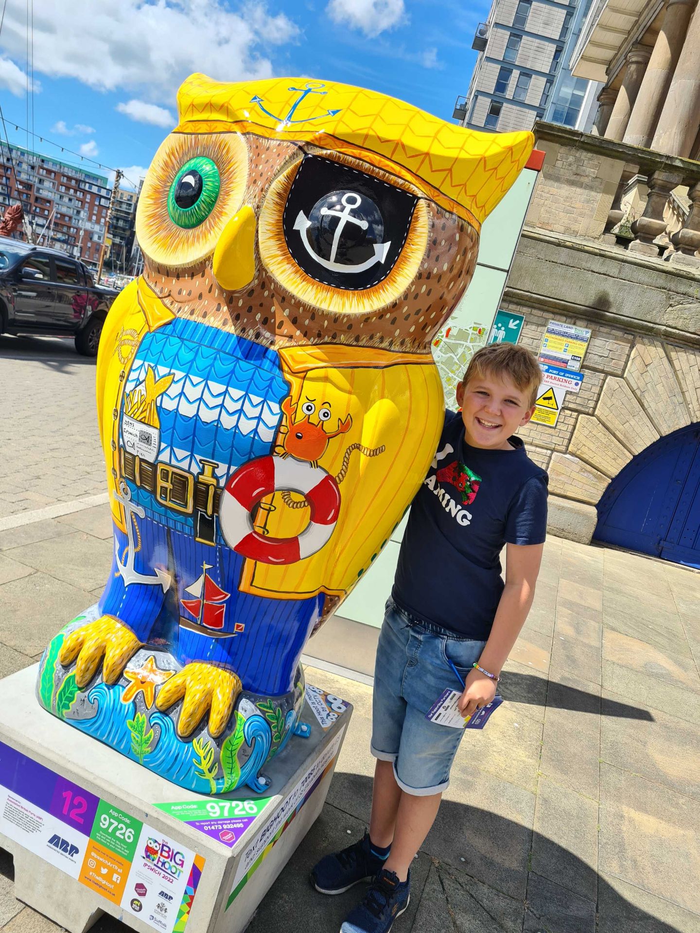 Ahoy by Phillipa & Rachael Corcutt. Sponsored by Associated British Ports (ABP). - Image 6 of 8