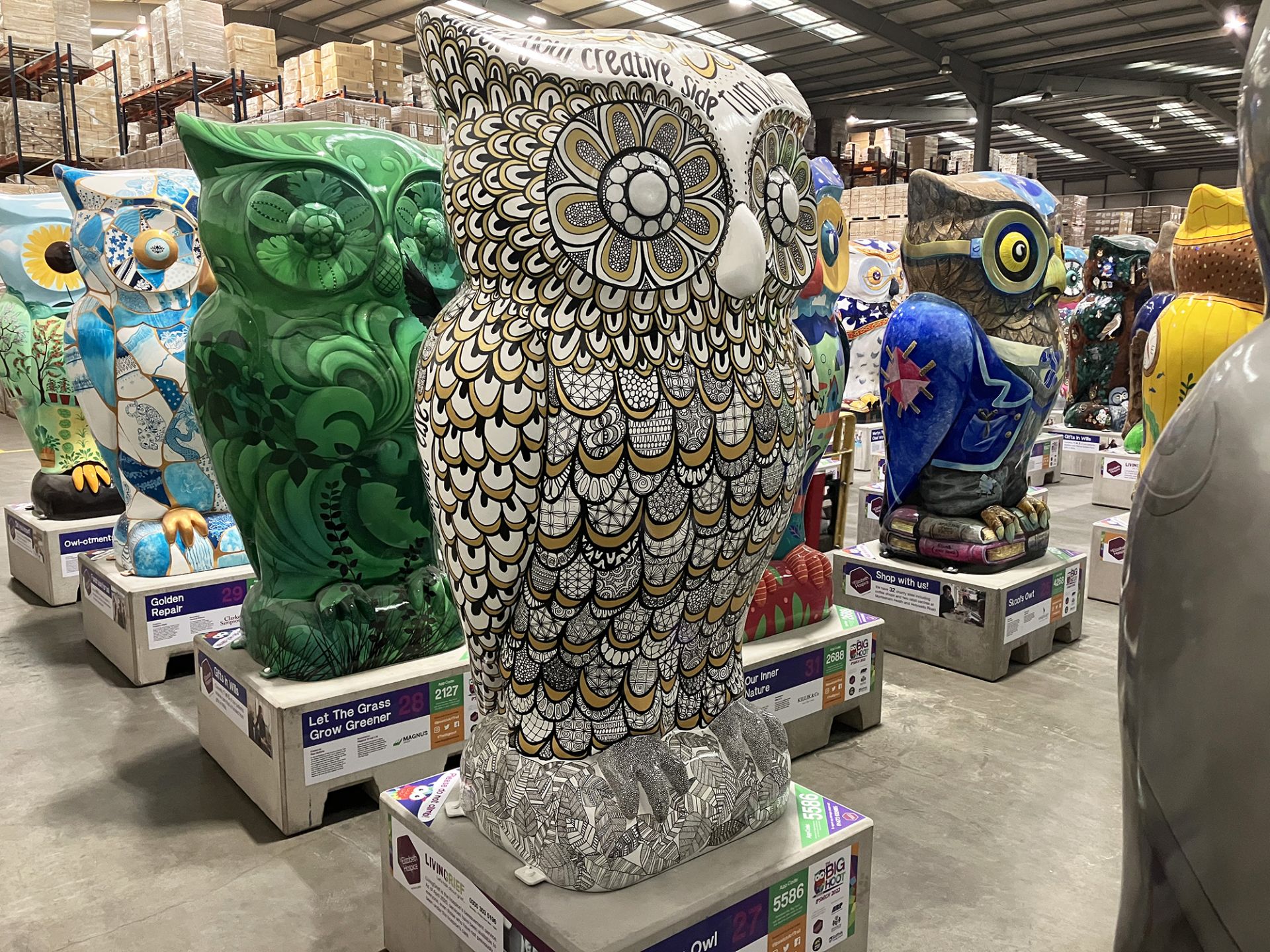 Over 50 owls will be on offer. Further details of the individual will be added to the catalogue - Image 2 of 3