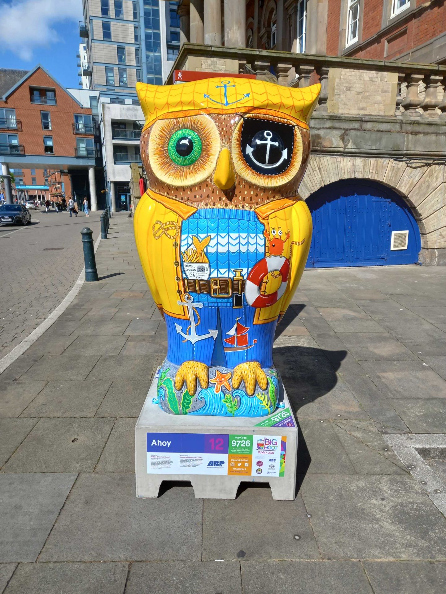 Ahoy by Phillipa & Rachael Corcutt. Sponsored by Associated British Ports (ABP). - Image 4 of 8