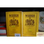 Four Wisden Cricketers' Almanack